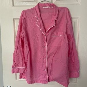 Victorias Secret 2 piece Barbie Pink Cotton PJ Set Size Small
